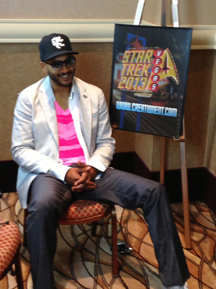 Star Trek Vegas Convention 2013 - Cirroc Lofton-1