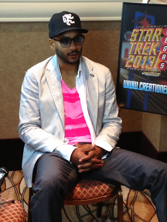 Star Trek Vegas Convention 2013 - Cirroc Lofton-2