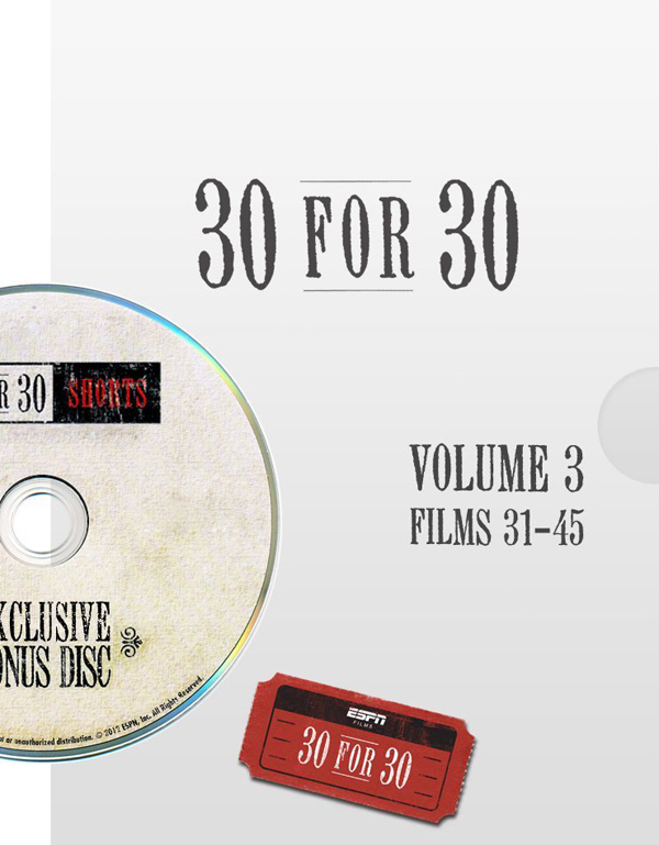 ESPN Films' 30 for 30: Volume 3 Collector's Set on Blu-ray Sweepstakes!