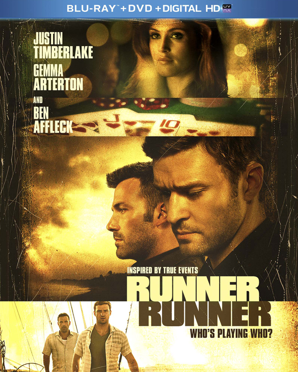 Runner Runner - Blu-ray / DVD / Digital HD Combo Pack Sweepstakes!!!